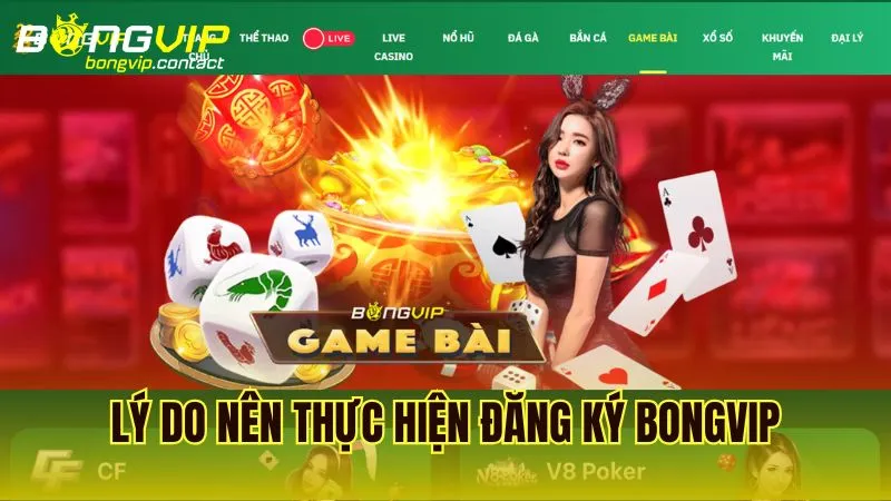 Lý do người chơi nên thực hiện đăng ký Bongvip theo các bước tiêu chuẩn