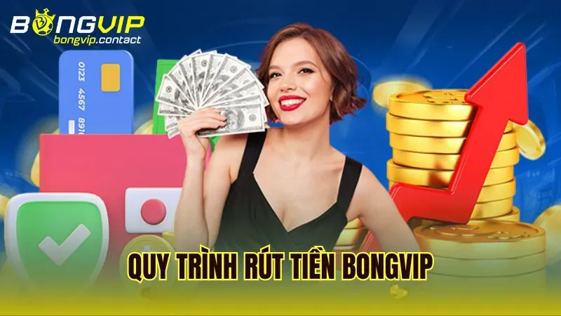 Hướng dẫn các bước rút tiền Bongvip theo từng phương thức được hỗ trợ