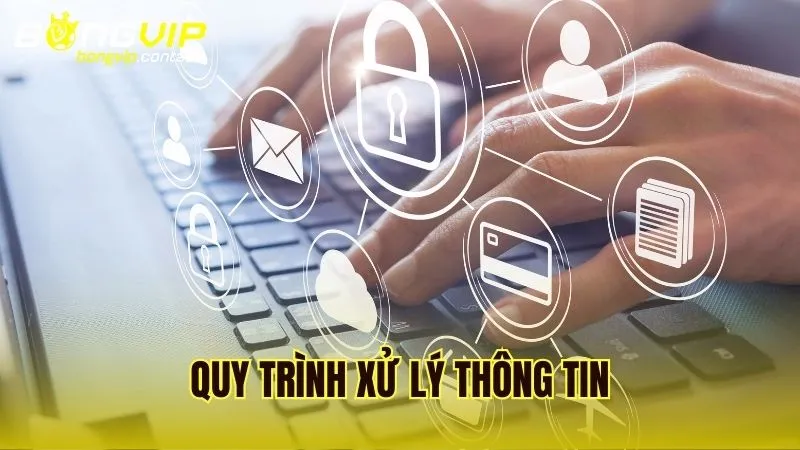 Chi tiết quy trình xử lý thông tin cá nhân theo chính sách bảo mật của Bongvip